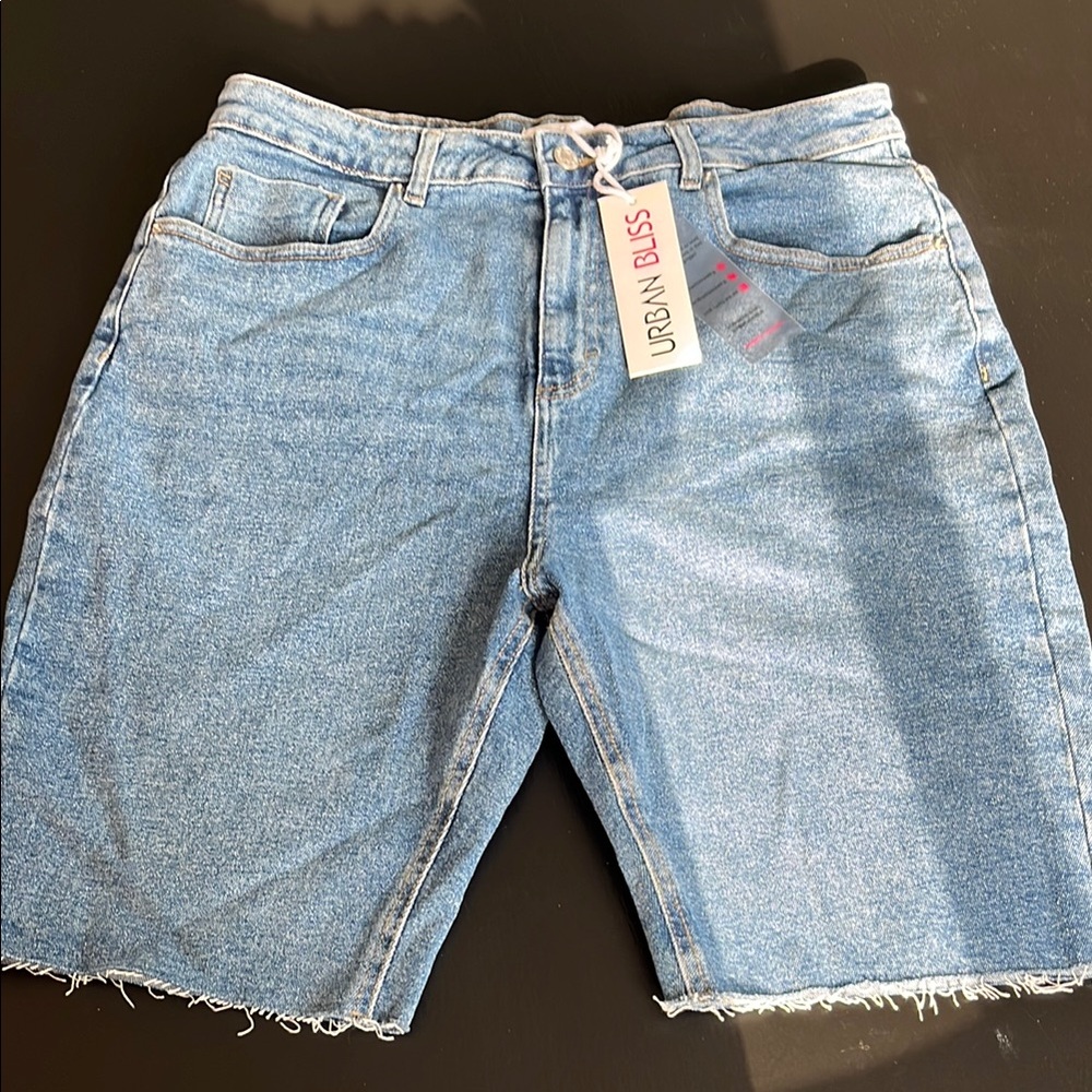 Urban Bliss Light Blue Denim Shorts